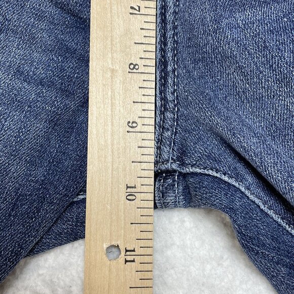 Rock & Republic Kasandra Bootcut Size 12 Mid Rise Blue Emrboidered Jeans 33x32 - Picture 10 of 14